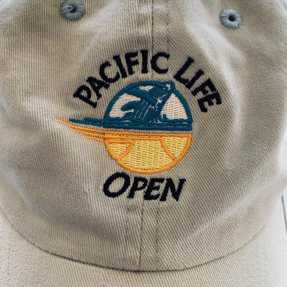 FILA Collectable Grey Pacific Life Open Tennis Tournament Hat Indian Wells CA Gr - Picture 6 of 6